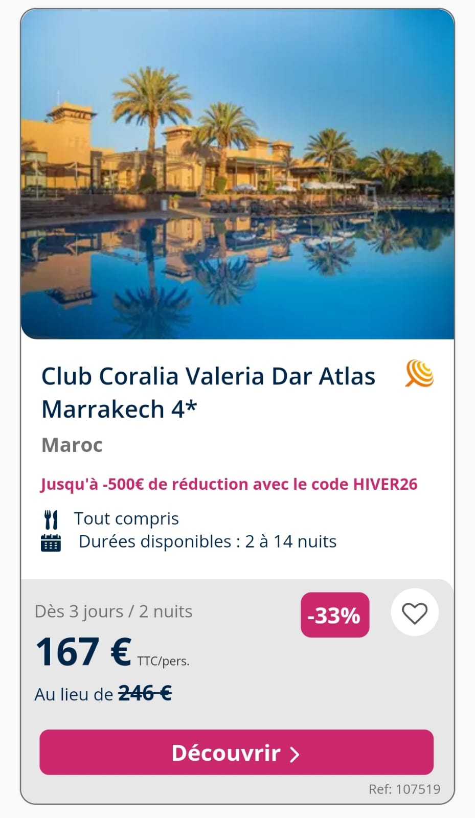 CORALIA VALERIA MARRAKECH